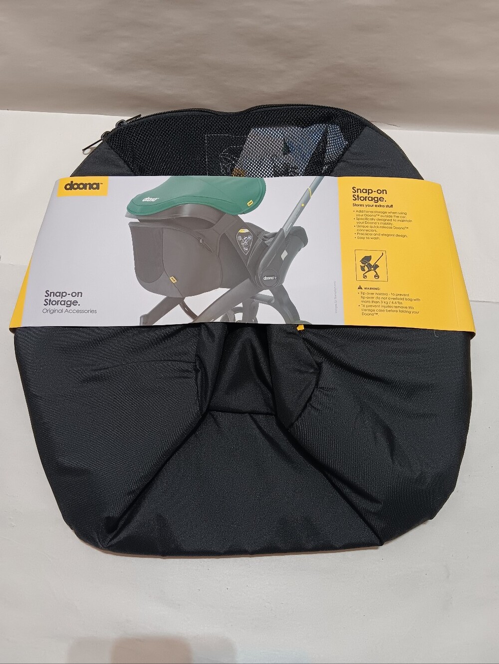 DOONA Snap-On Storage - Compatible Car Seat & Stroller